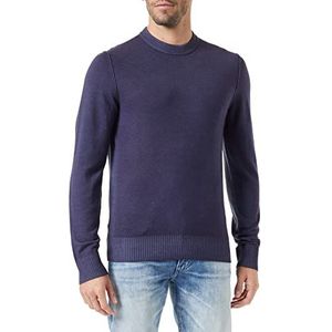 BOSS Men's Amagic Knitwear, Dark Blue404, XL