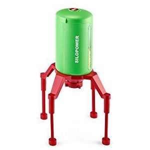 siku 5602, SILOPOWER vertical silo, Plastic, Green/Red, Flexible adjustment of the clearance height, For models from 1:32 to 1:87 in scale
