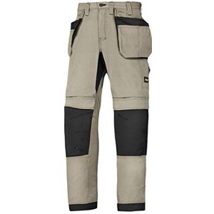 Snickers 62072004196 Werkbroek met Holster Zakken LiteWork 37.5"" Maat 196"" Khaki/Zwart