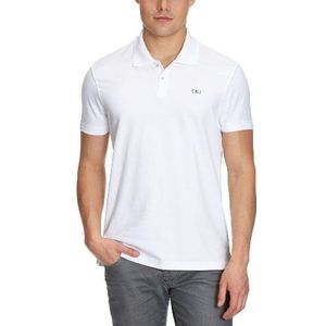 Calvin Klein Jeans CMP72LJ3Q22 Shirt/poloshirt voor heren, wit (001), 52/54 NL