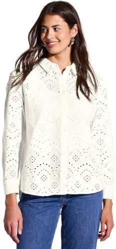 Street One - Overhemdblouse - Wit - Katoen