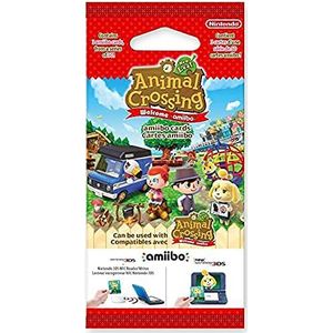 Paquet de 3 cartes amiibo - Animal Crossing : New Leaf - Welcome amiibo