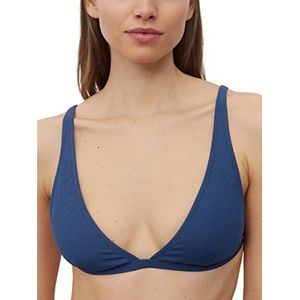 Marc O'Polo Dames W-Triangle Top Bikini, Donkerblauw, M