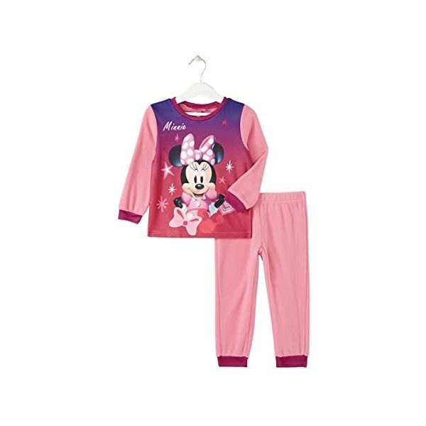 Kleding Meisjeskleding Pyjamas & Badjassen Pyjama Sets Vintage Disney Minnie Mouse pyjama pjs 3-4 jaar jaren 1990s roze paars 