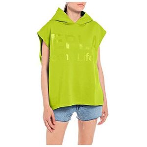 Replay Dames W3635A Pullunder, 636 Lime Green, M, 636 limoengroen, M