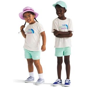 The North Face Cotton Summer Trainingspak voor kinderen White Dune/Bright Foam 2 jaar