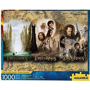 The Lord Of The Rings Drieluik Puzzel 1000P 51X71