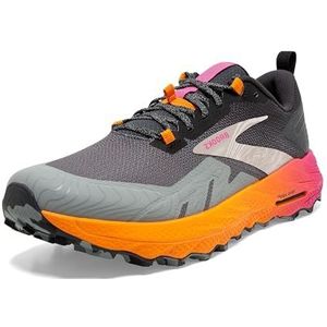 Brooks Cascadia 17 Herensneakers, Primer/Ebony/Oriole, 44,5 EU, primer ebony oriole