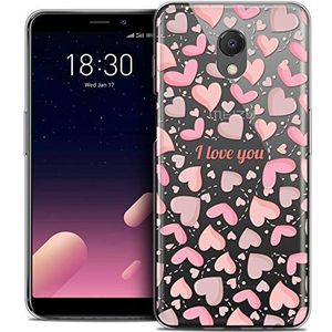 Beschermhoes voor 5.7 inch Meizu M6s, Ultradun, Love I Love You