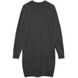Vmboom - Korte Jurk - Gebreide Jurk - O-hals - Lange Mouwen - Knielengte