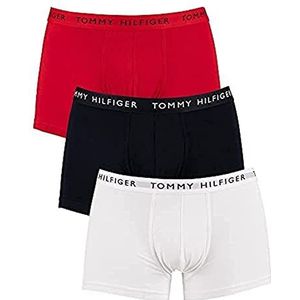 Tommy Hilfiger 3P TRUNK Boxershorts heren,Wit,XXL
