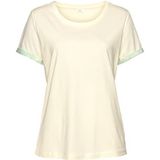 s.Oliver Shirt  champagne / mintgroen / wit