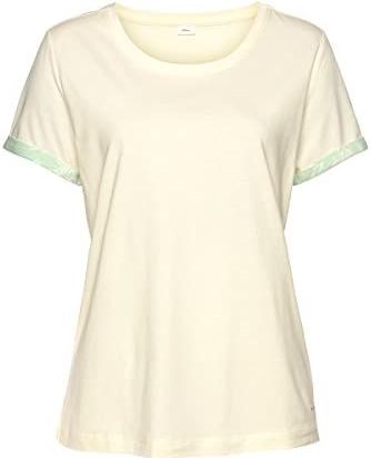 s.Oliver Shirt  champagne / mintgroen / wit