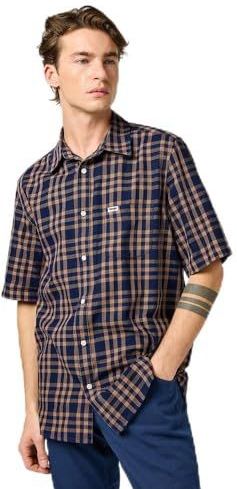 SS 1 PKT Shirt, Raw Umber Indigo, 3XL