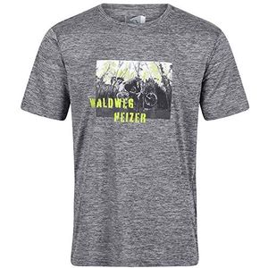 Regatta Fingal Slogan T-shirt, zwart, S