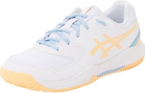 ASICS - GEL-DEDICATE 8 - Padelschoenen - Wit - Veters - Plat