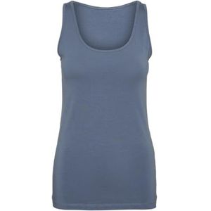 Vero Moda - VMLULU LONG TANK TOP - Tanktop - China blue