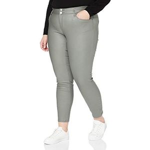 TOM TAILOR Dames Alexa Skinny Stretch Jeans 1021704, 18938 - Greyish Green, 25W / 32L