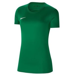 Nike Dames Short Sleeve Top W Nk Df Park Vii Jsy Ss, Dennengroen/Wit, BV6728-341, L