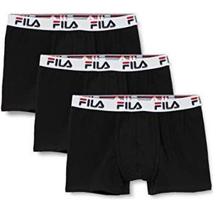 FILA FU5016/3 heren boxershorts, M, zwart, 3 stuks