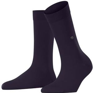 Burlington Dames Sokken Lady W So katoen eenkleurig 1 paar, Rood Wineberry 8761, 36-41