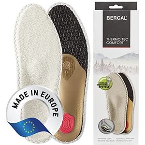 BERGAL Thermo Tec verwarmend voetbed voor de winter met ondersteunend orthotisch systeem, maat 37