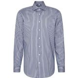Seidensticker - Regular Fit - Langarm Business-Hemd - Bleu - 100% Katoen