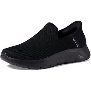 Skechers Go Walk Flex Sneakers voor heren, Zwart, 45 EU Breed