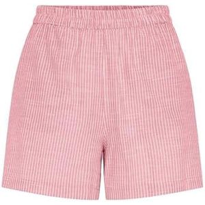 Pieces - Apia - Damesbroek - Gestreept - Mix van Katoen en Linnen