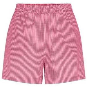 Pieces - Apia - Damesbroek - Gestreept - Mix van Katoen en Linnen