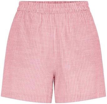 Pieces - Apia - Damesbroek - Gestreept - Mix van Katoen en Linnen