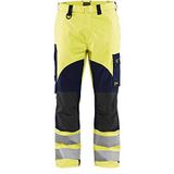 Blaklader 158815123389C152 Multinorm Inharent werkbroek, High Vis geel/marineblauw, maat C152