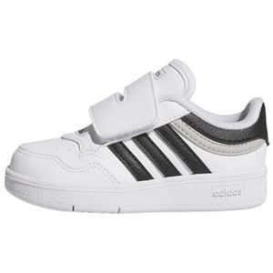 adidas Uniseks-Baby HOOPS 4.0 SHOES, ftwr white/core black/grey two, 21 EU