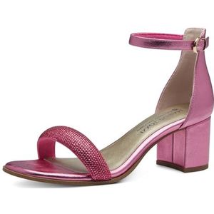 MARCO TOZZI Heeled Sandal by Guido Maria Kretschmer 2-88308-42 dames, Metallic Pink, 40 EU