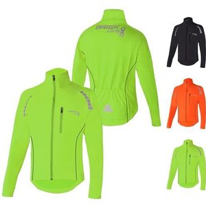 Brisk - Fietsjack - Hi-Vis - Polyester - Thermische Fleece Voering