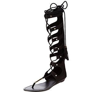 Aldo Marianne Romeinse sandalen voor dames, Zwart Zwart Zwart 98, 38 EU