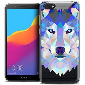 Beschermhoes voor Huawei Honor 7S, motief: Wolf