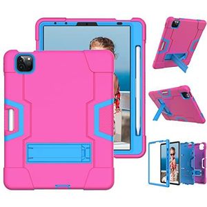 Hoesje voor iPad Air 5e Generatie Hoesje / iPad Air 4e Generatie Case 10,9 ""en iPad Pro 11"" Case 3e/2e/1e Gen 2021/2020/2018 past Kids Boys, 360 Kickstand Handvat Schouderriem Case