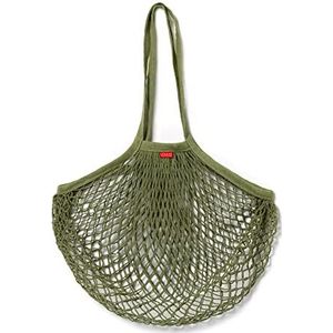 Legami Nettas, katoenen nettas, 41 x 65 cm, inclusief handgrepen, groene variant, robuust en praktisch, maximale belasting: 10 kg, 100% katoen, wasbaar in de wasmachine voor volwassenen