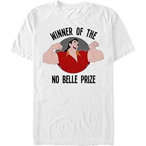 Disney Beauty & The Beast - No Belle Prize Unisex Crew neck T-Shirt White XL