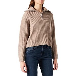 G-STAR RAW Dames Skipper Loose Pullover Sweater, beige/kaki (Dk Brick B670-1214), M