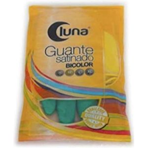 Guantes Luna Chemische handschoenen L09 satijn tweekleurig satijn, 1, neutraal, medium, 144