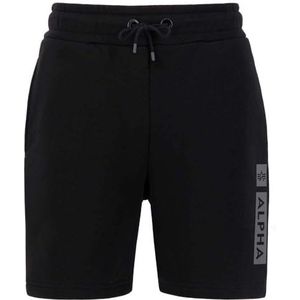 Alpha Industries - PP Short - Korte Broek - Zwart - Katoen/Polyester
