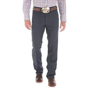 Wrangler heren Jeans Wrancher Dress Jean, Heather Blauw, 30W / 30L