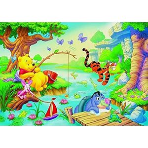 Clementoni 25429.3 - puzzel Floor 40-delig Winnie the Pooh: Fishing
