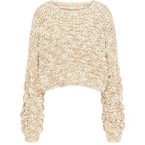 aleva Gebreide damestrui 19020883-AL04, beige, XS/S, beige, XS/S