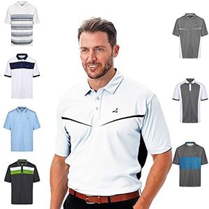 Under Par Mannen Golf Pro Kwaliteit Ademend Vocht Wicking Sneldrogend Polo Shirt
