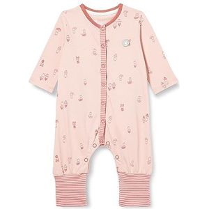 Sigikid Unisex overall met klapmanchetten Classic Baby voor jongens en meisjes, roze, 68, roze, 68 cm