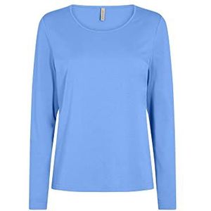 SOYACONCEPT Dames SC-PYLLE 181 Dames T-shirt, Blauw, X-Small, blauw, XS
