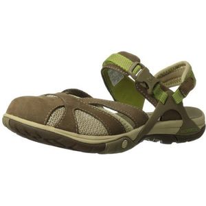 Merrell Azura WRAP Sport- en outdoorsandalen voor dames, Beige Otter, 41 EU